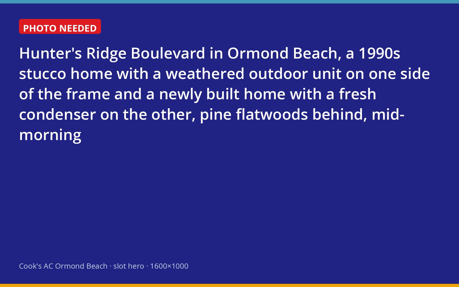 Older and newly built homes with their outdoor air conditioners along Hunter's Ridge Boulevard